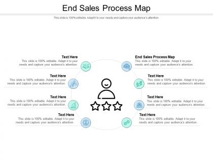 End sales process map ppt powerpoint presentation portfolio ideas cpb