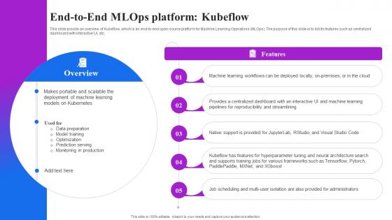End To End Mlops Platform Kubeflow Machine Learning Operations