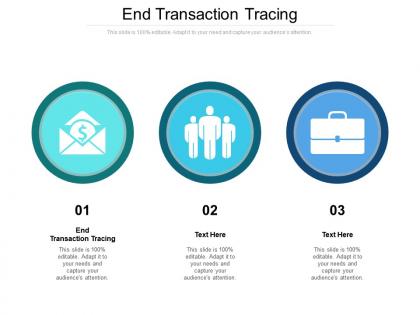 End transaction tracing ppt powerpoint presentation outline graphic tips cpb