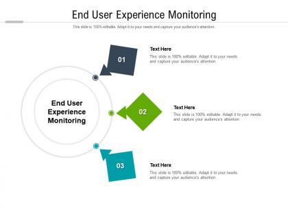 End user experience monitoring ppt powerpoint presentation icon slide cpb