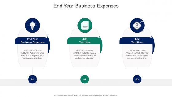 End Year Business Expenses In Powerpoint And Google Slides Cpb