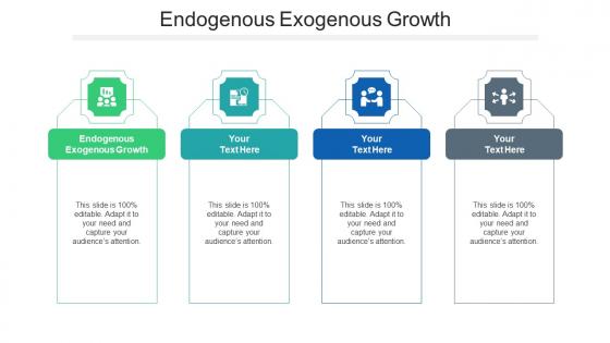 Endogenous Exogenous Growth Ppt Powerpoint Presentation Show Example File Cpb