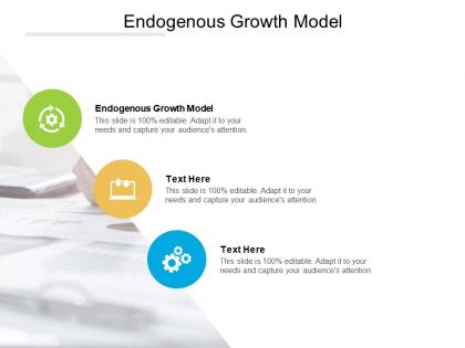 Endogenous growth model ppt powerpoint presentation show designs cpb