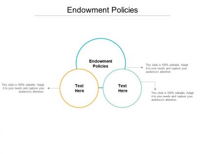 Endowment policies ppt powerpoint presentation slides guide cpb