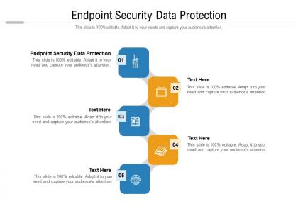 Endpoint security data protection ppt powerpoint presentation infographic template show cpb