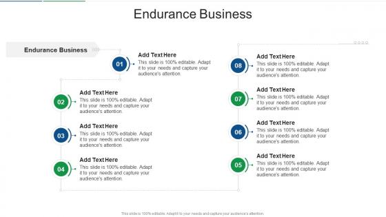 Endurance Business In Powerpoint And Google Slides Cpb