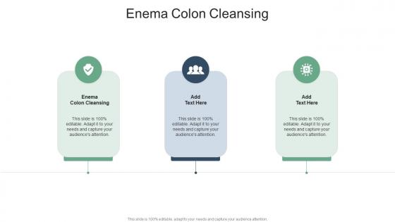Enema Colon Cleansing In Powerpoint And Google Slides Cpb