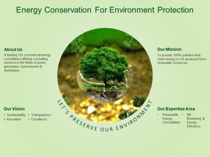Energy conservation for environment protection trees nature forest