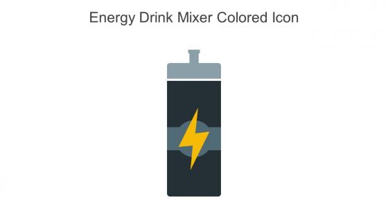 Energy Drink Mixer Colored Icon In Powerpoint Pptx Png And Editable Eps Format