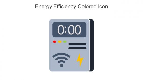 Energy Efficiency Colored Icon In Powerpoint Pptx Png And Editable Eps Format