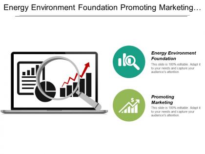 Energy environment foundation promoting marketing energy saving process saving