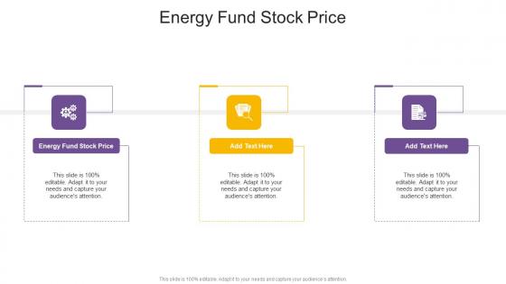 Energy Fund Stock Price In Powerpoint And Google Slides Cpb