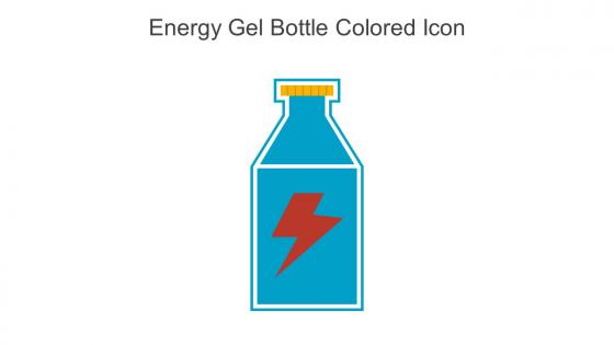 Energy Gel Bottle Colored Icon In Powerpoint Pptx Png And Editable Eps Format