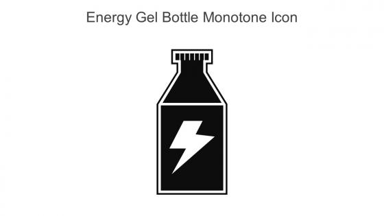Energy Gel Bottle Monotone Icon In Powerpoint Pptx Png And Editable Eps Format