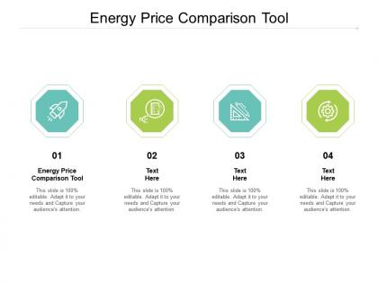 Energy price comparison tool ppt powerpoint presentation information cpb