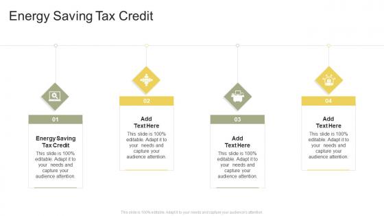 Energy Saving Tax Credit In Powerpoint And Google Slides Cpb