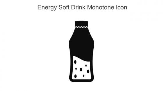 Energy Soft Drink Monotone Icon In Powerpoint Pptx Png And Editable Eps Format