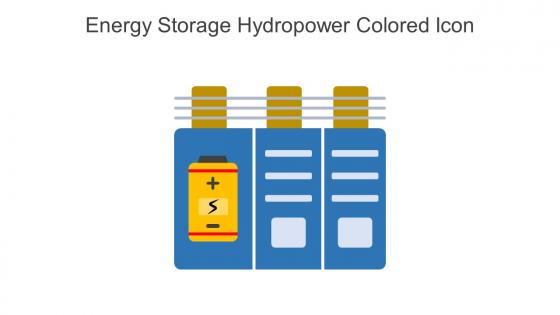 Energy Storage Hydropower Colored Icon In Powerpoint Pptx Png And Editable Eps Format