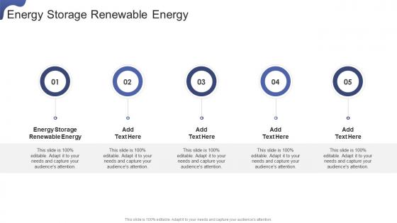 Energy Storage Renewable Energy In Powerpoint And Google Slides Cpb
