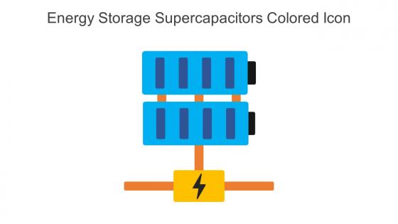 Energy Storage Supercapacitors Colored Icon In Powerpoint Pptx Png And Editable Eps Format