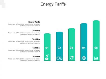 Energy tariffs ppt powerpoint presentation layouts backgrounds cpb