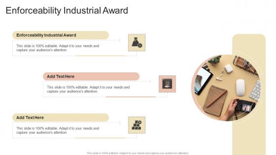 Enforceability Industrial Award In Powerpoint And Google Slides Cpb