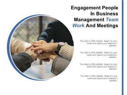 Engagement people in business management team work and meetings