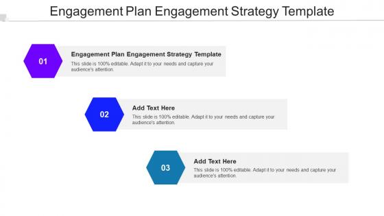 Engagement Plan Engagement Strategy Template Ppt Powerpoint Presentation Cpb