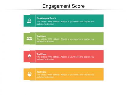 Engagement score ppt powerpoint presentation icon graphics pictures cpb