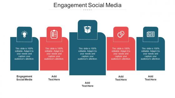 Engagement Social Media Ppt Powerpoint Presentation Portfolio Design Inspiration Cpb