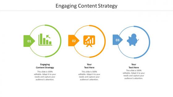 Engaging content strategy ppt powerpoint presentation diagram graph charts cpb