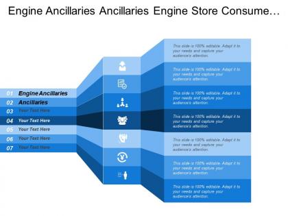 Engine ancillaries other ancillaries engine store consume energy