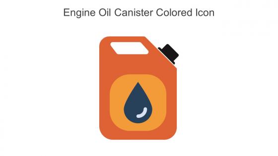 Engine Oil Canister Colored Icon In Powerpoint Pptx Png And Editable Eps Format