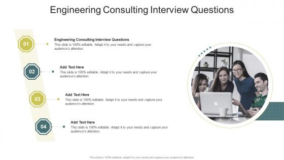 Engineering Consulting Interview Questions In Powerpoint And Google Slides Cpb