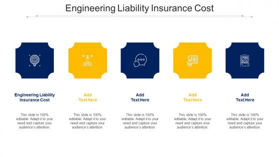 Engineering Liability Insurance Cost Ppt Powerpoint Presentation Model Summary Cpb