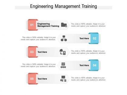 Engineering management training ppt powerpoint presentation inspiration skills cpb