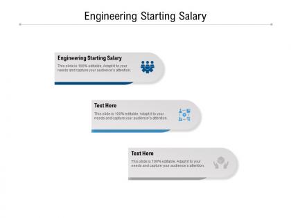Engineering starting salary ppt powerpoint presentation slides rules cpb
