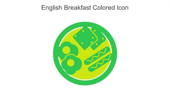 English Breakfast Colored Icon In Powerpoint Pptx Png And Editable Eps Format