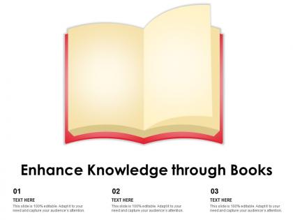 Enhance knowledge through books