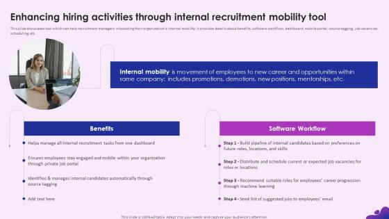 Enhancing Recruitment Process Enhancing Hiring Activities Through Internal Recruitment Mobility Tool