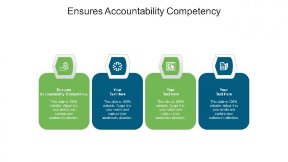 Ensures accountability competency ppt powerpoint presentation show background cpb