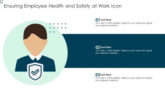 Ensuring Employee Health And Safety At Work Icon