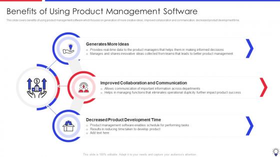 Ensuring Leadership Product Innovation Processes Benefits Of Using Product Management Software