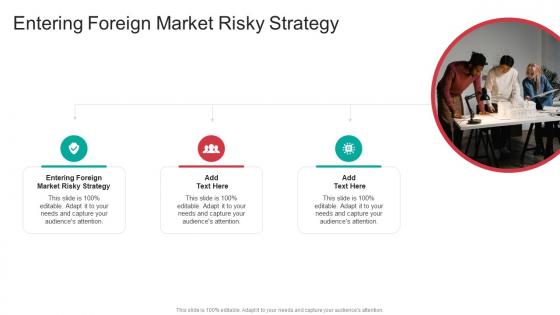 Entering Foreign Market Risky Strategy In Powerpoint And Google Slides Cpb