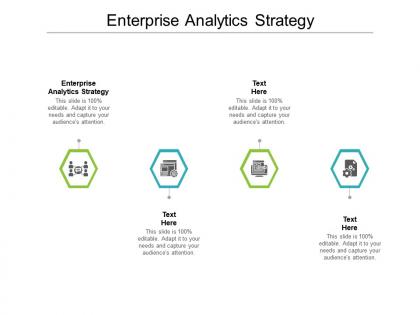 Enterprise analytics strategy ppt powerpoint presentation professional gallery cpb