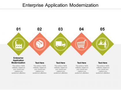 Enterprise application modernization ppt powerpoint infographics styles cpb
