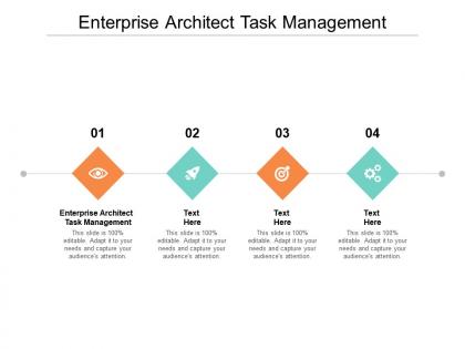 Enterprise architect task management ppt powerpoint presentation inspiration cpb