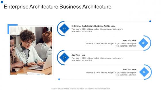 Enterprise Architecture Business Architecture In Powerpoint And Google Slides Cpb