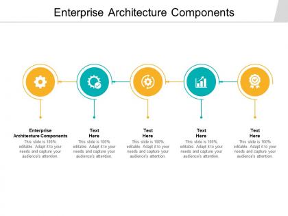 Enterprise architecture components ppt powerpoint presentation example cpb