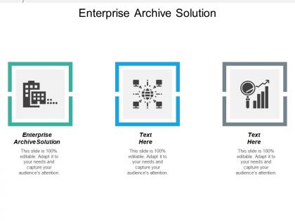 Enterprise archive solution ppt powerpoint presentation icon grid cpb